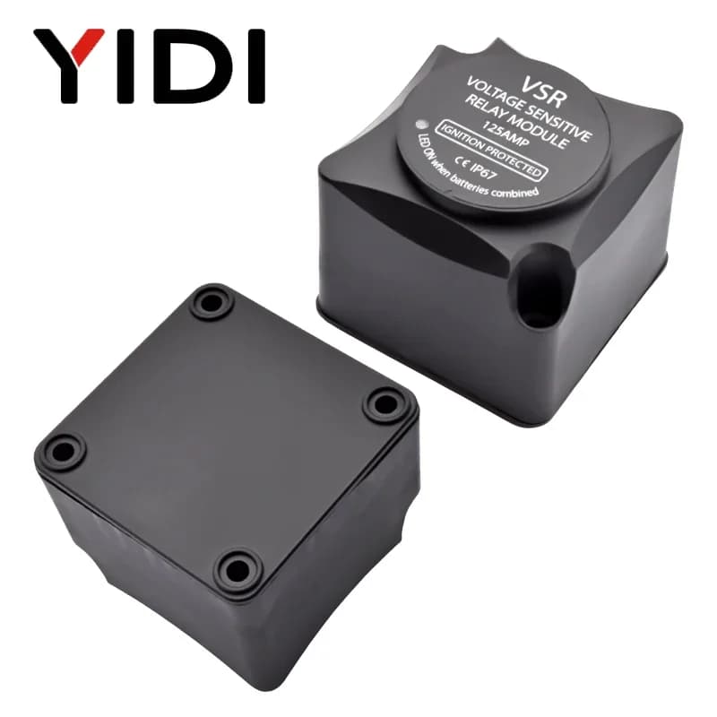 VSR – relais sensible à la tension 12V 140a, double Protection de batterie, isolateur intelligent, Module de relais de charge automatique divisé, voiture, camion, bateau