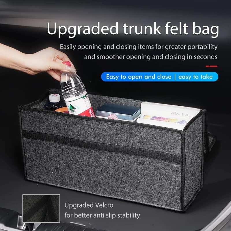 Boîte de rangement pour coffre de voiture, organisateur de voyage portable, sac pliable pour Audi S RS ABT A1 A2 A3 A4 A5 A6 A7 A8