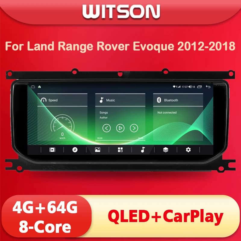 WITSON Android 15 Auto stéréo pour Land Range Rover Sport Vogue Evoque 2012-2018 Carplay GPS voiture multimédia Radio unité principale