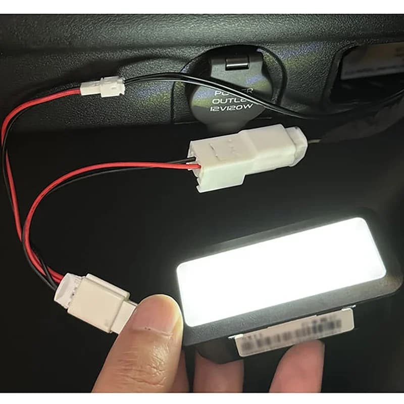 Bande de barre lumineuse blanche LED pour coffre arrière de voiture, bande d'ambiance adaptée à HYUNDAI Tucson L, bande de lampe décorative intérieure d'automobile