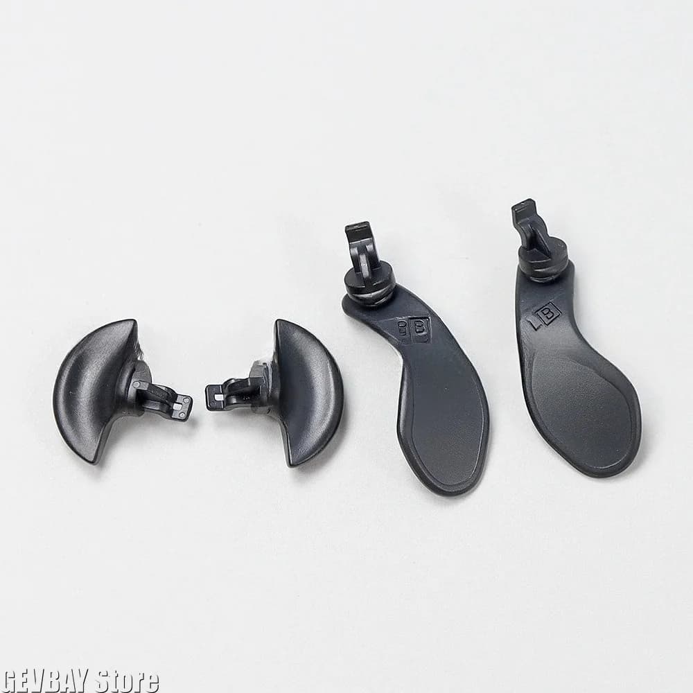 Boutons arrière en métal pour manette sans fil PS5 Dualsense Edge, palettes métalliques pour manette PS5 Edge Elite, accessoires de remplacement