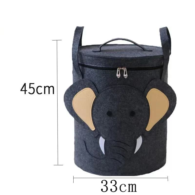 Panier de rangement pour jouets avec couvercle, grande capacité, pliable, pour chambre, salle de jeux, salle de classe, durable, bords arrondis