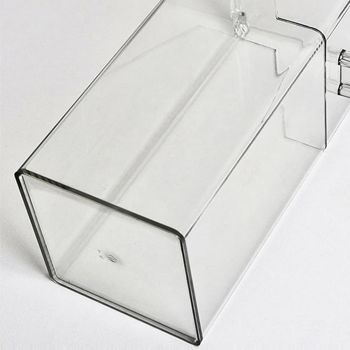 Boîte de rangement pour pinceaux de maquillage, simple et transparente, support de rangement multifonctionnel pour pinceaux de maquillage, simple, durable et pratique