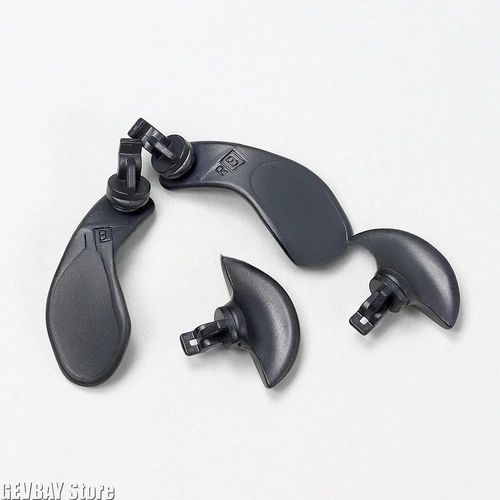Boutons arrière en métal pour manette sans fil PS5 Dualsense Edge, palettes métalliques pour manette PS5 Edge Elite, accessoires de remplacement