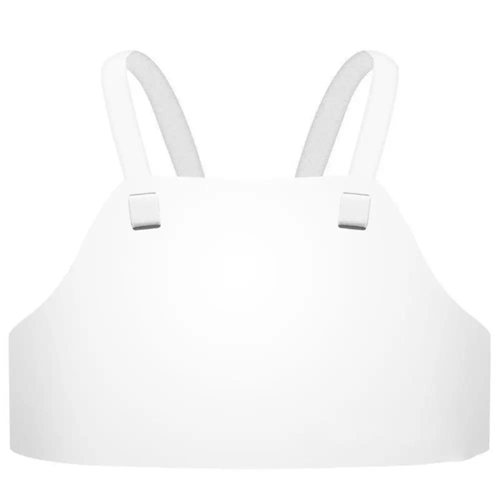 Protection de poitrine d'escrime durable XS-XL unisexe, gilet de protection blanc pour adultes, équipement d'escrime