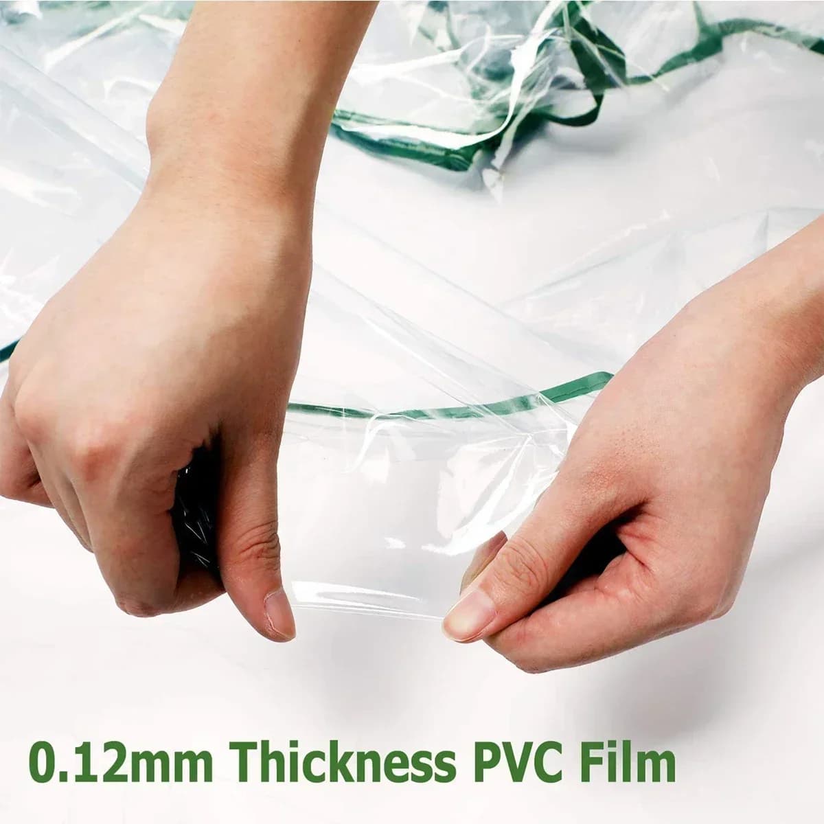 Mini-serre de jardin en PVC à cinq niveaux, abri de culture extérieur avec couverture en PVC, serre de jardin en plastique à cinq étages