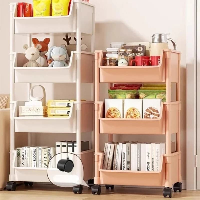 Chariot bibliothèque cuisine rangement fente armoire de rangement salle de bain salon maison organisateur support cuisine coin étroit