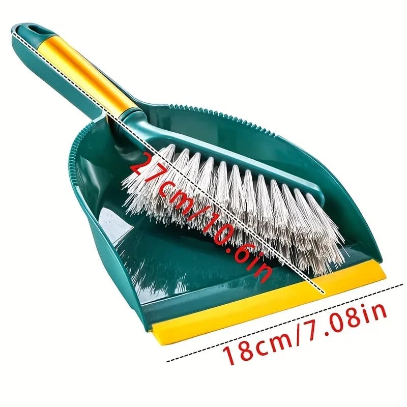 1 jeu de balais de bureau, balais compacts, adaptés aux brosses à pelle en plastique durables domestiques, faciles à ranger et à utiliser