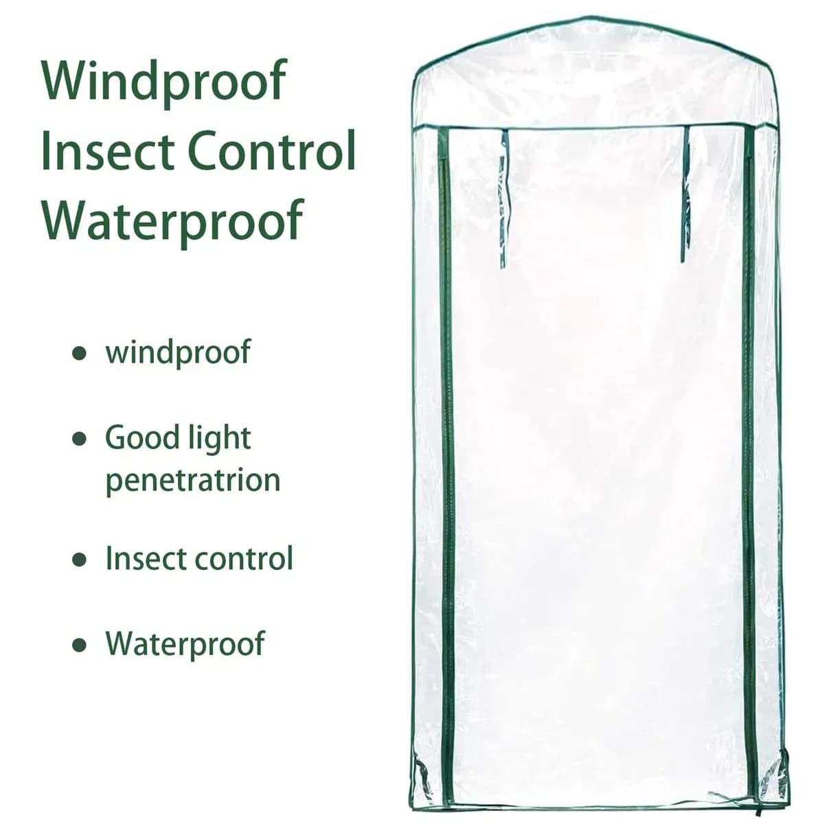 Mini-serre de jardin en PVC à cinq niveaux, abri de culture extérieur avec couverture en PVC, serre de jardin en plastique à cinq étages