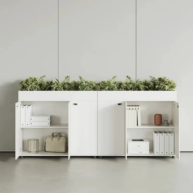 Armoires de classement, casiers de bureau, armoires de rangement, armoire à dossiers simple et moderne, armoire à dossiers en bois avec cloisons, meubles pour bureaux