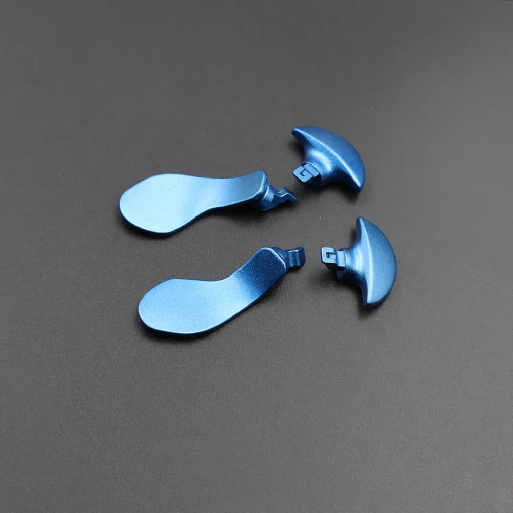Manettes métalliques de remplacement pour manette de jeu PS5 Edge Elite, avec verrous de déclenchement et accessoires de remplacement