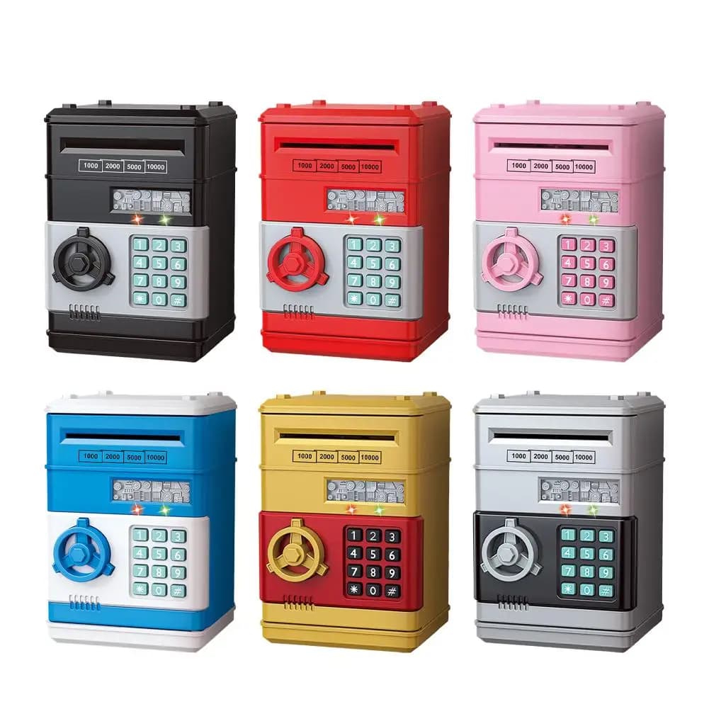 Tirelire créative électronique ATM mot de passe tirelire Mini pièces de monnaie sûres économie d'argent tirelire serrure banque de monnaie ATM enfant cadeau