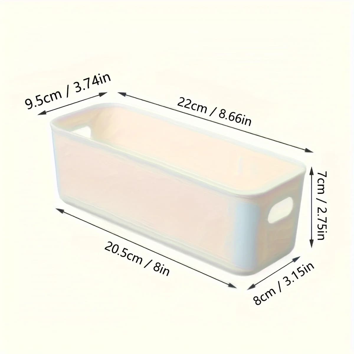 Boîte de rangement multifonctionnelle, 10 pièces, boîte de rangement de bureau durable de grande capacité, rangement pour sous-vêtements, adapté au rangement des articles divers