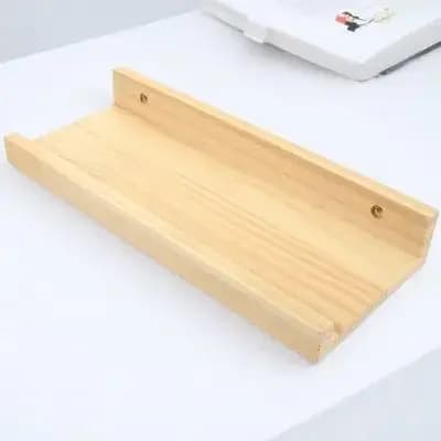 Étagère murale flottante en bois pour la maison, petite étagère flottante, présentoir de rangement pour chambre à coucher, organisateur de décoration de salle de bain