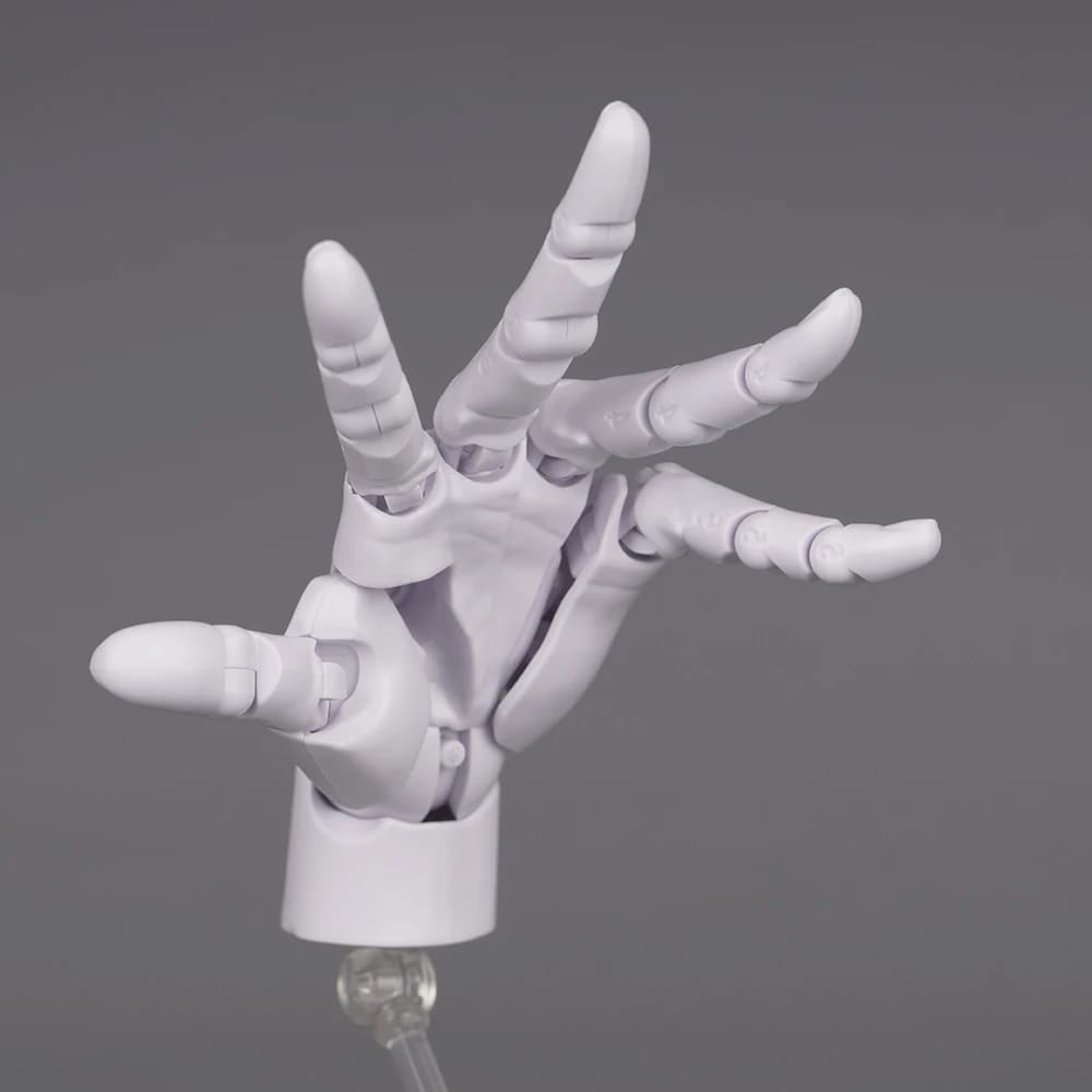 Modèle de main humaine de 10.5cm avec articulations mobiles des doigts, Simulation de paume 1:2, ornement de bureau, jouet, œuf torsadé, boîte aveugle Surprise