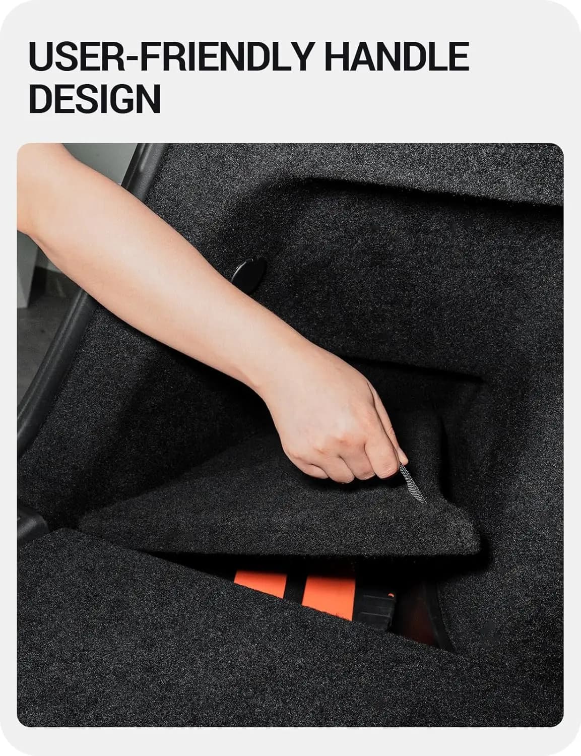 2025 2026 pour Tesla Model Y : Bacs de rangement pour coffre, Organisateur de coffre avec couvercle moquetté, Boîte de rangement latérale pour coffre arrière, Model 3 Highland