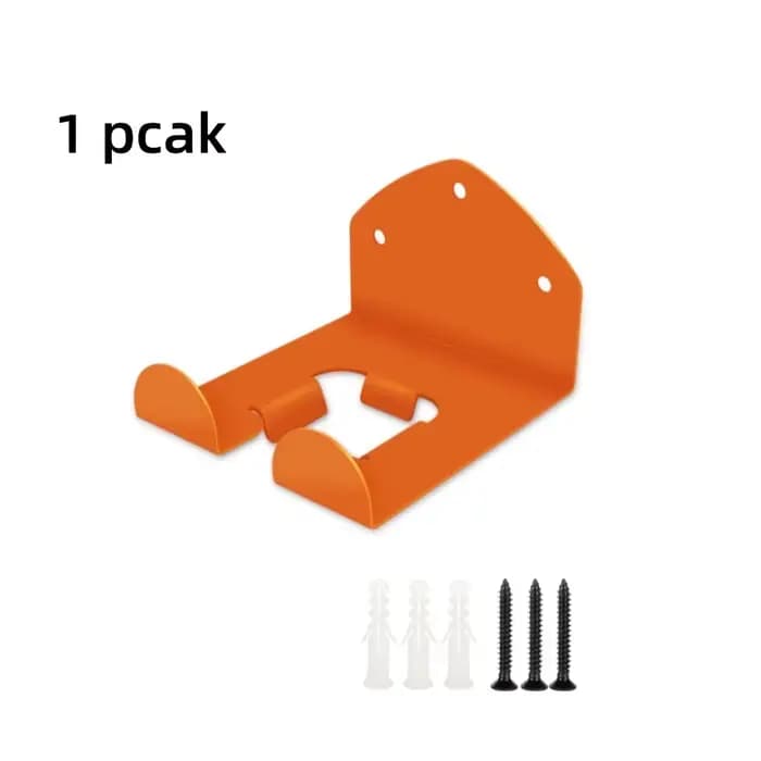 1 support de rangement de garage en fer robuste, adapté aux tondeuses et aux outils électriques – Su
