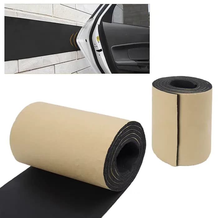 Protection murale de garage pour portes de voiture 200x20cm – Bande anti-rayures et moulure de sécur