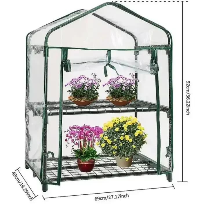 Serre de jardin résistante aux intempéries, couverture de culture de plantes, Protection transparent