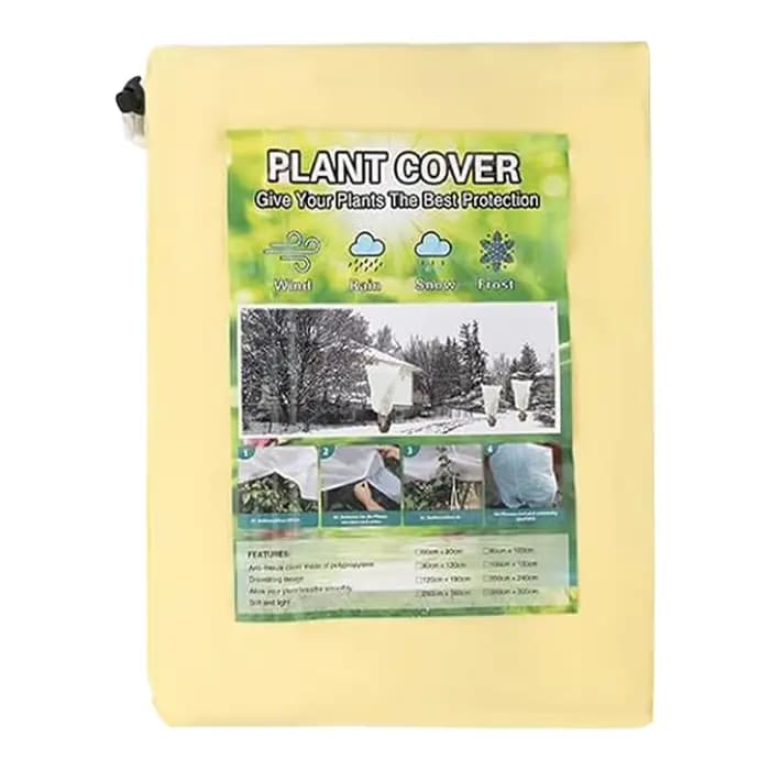 Grand sac de Protection d'hiver pour plantes en Pot, Protection épaisse et froide avec fermeture écl