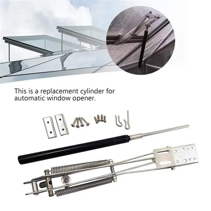 Ouvre-fenêtre automatique à Double ressort pour serre, HLZS-3X, solaire, sensible à la chaleur, éven