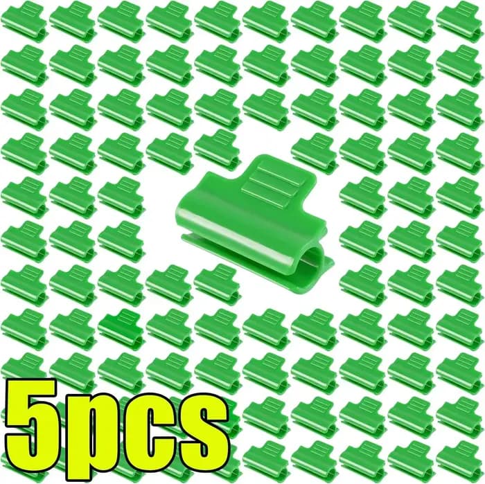 Pinces de cerceau pour Tunnel de jardin, pour réparer les accessoires de serre avec Film isolant, ti