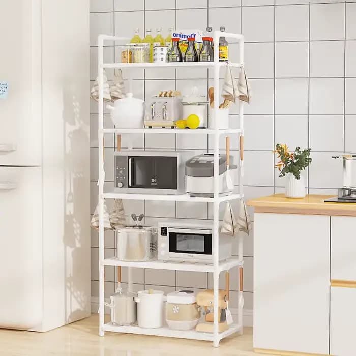 Étagère de rangement verticale à 4/5 niveaux