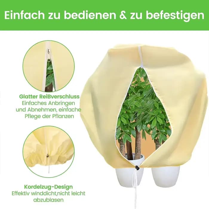 Grand sac de Protection d'hiver pour plantes en Pot