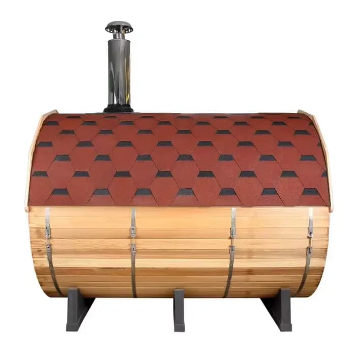 Sauna extérieur personnalisé pour 4 à 8 personnes
