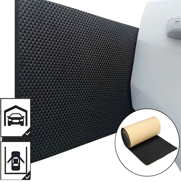 Protection Murale de Garage en EVA Haute Densité 2000x200x4mm – Amortisseur Anti-Choc pour Prévenir les Rayures de
