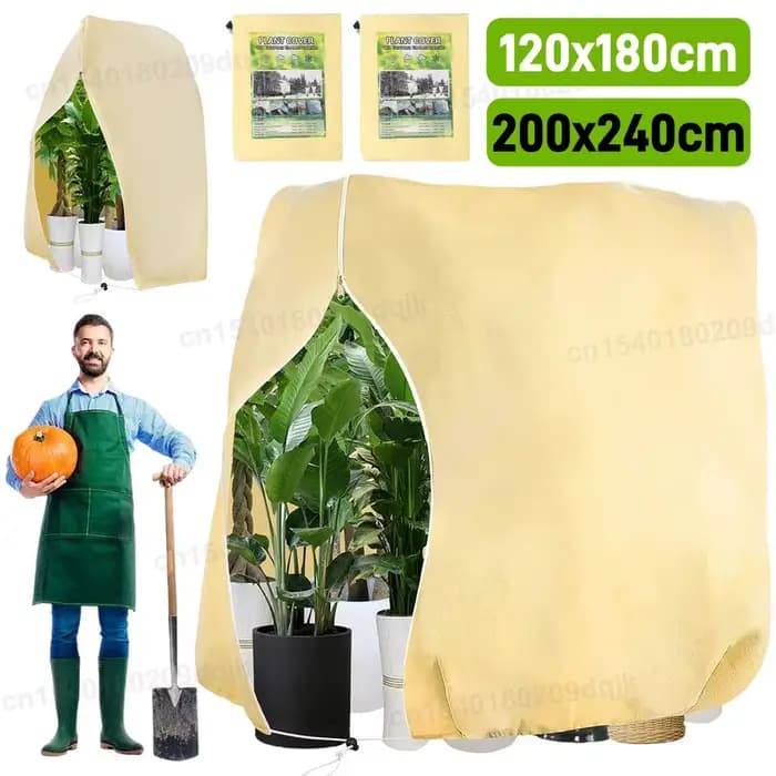 Grand sac de Protection d'hiver pour plantes en Pot