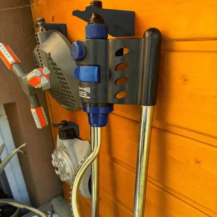 Support de rangement pour pistolet d'arrosage de jardin à 5 trous