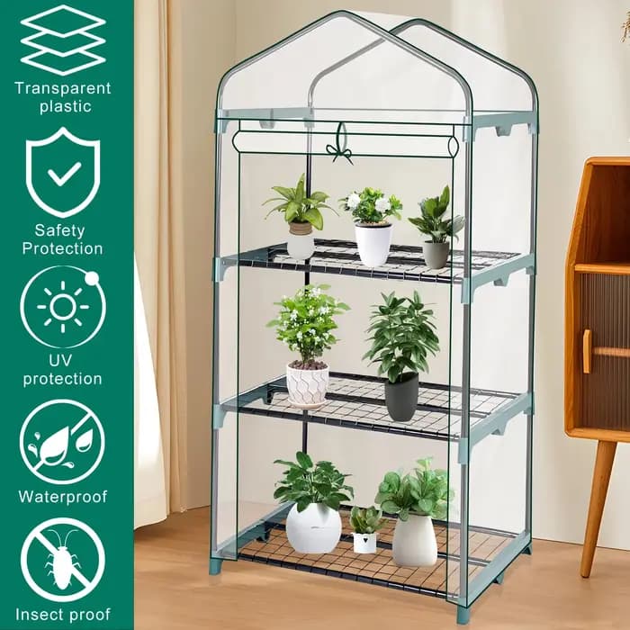Serre de jardin résistante aux intempéries
