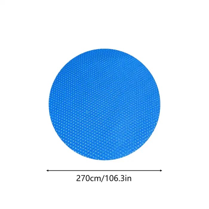 Couverture solaire isolante pour piscine hors sol