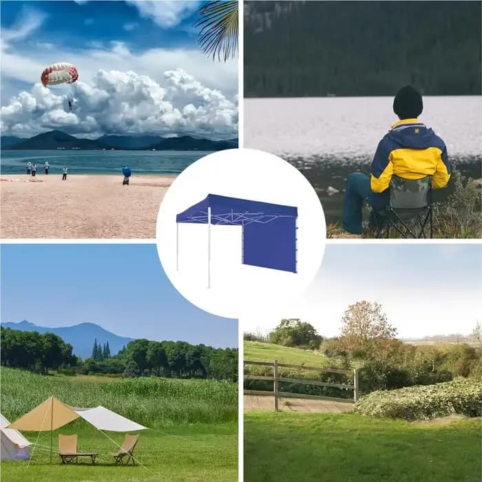 Auvent Pop-Up pliable, abri instantané léger