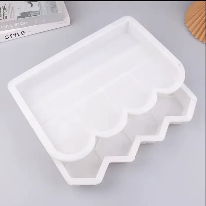 Moules en béton réutilisables pour clôture de jardin