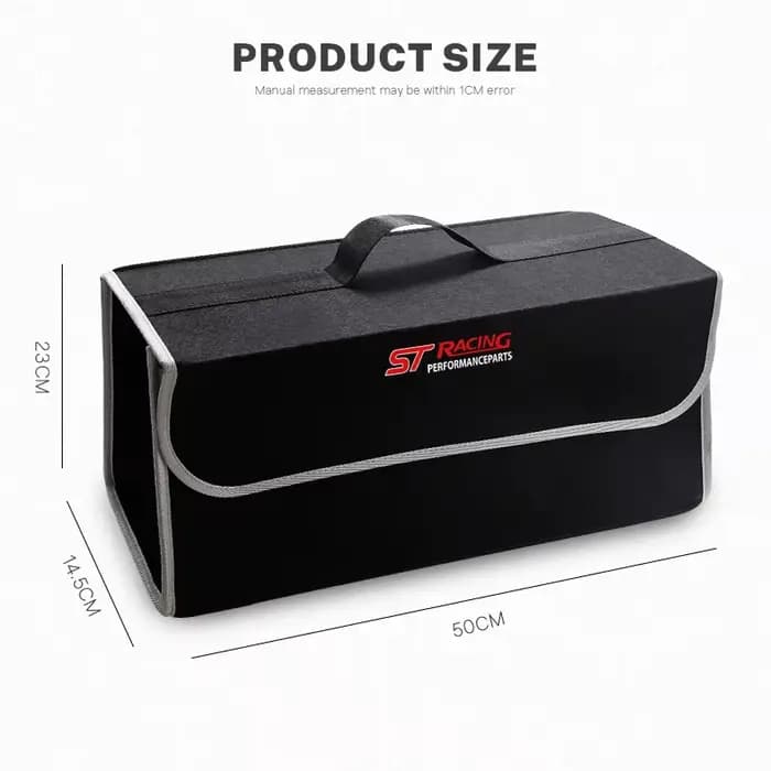 Boîte de rangement de coffre de voiture, sac de rangement automatique de grande capacité pour Ford ST Line F150 Ranger Fiesta Focus Transit Mustang Mondeo MK2 MK3