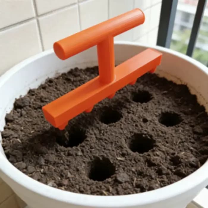 Semoir de jardin pour la plantation de légumes et de fleurs à domicile