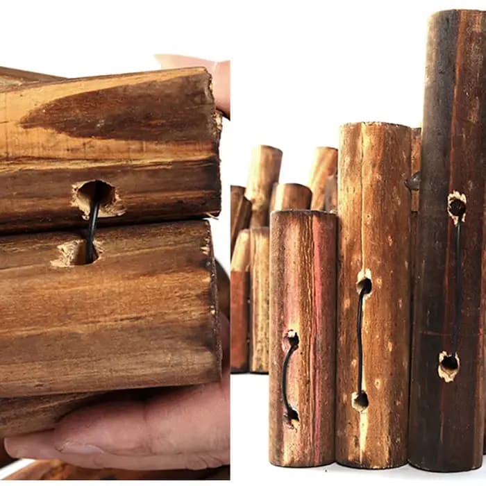Clôture de jardin en bois décorative