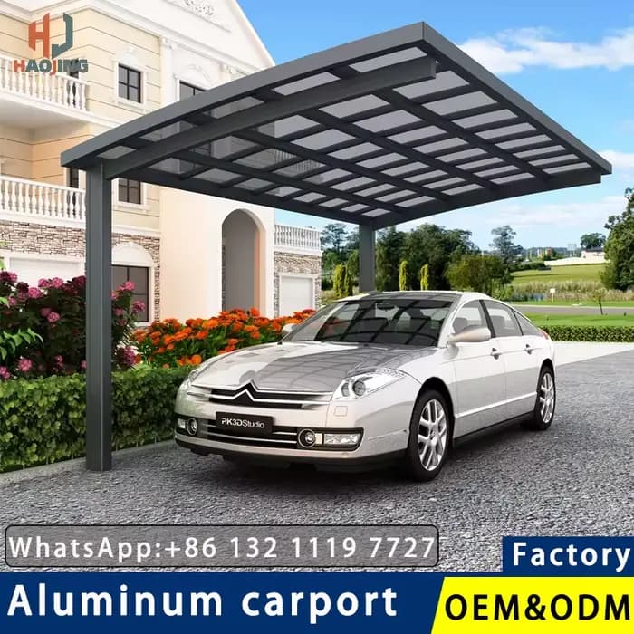 Port de voiture extérieur en aluminium
