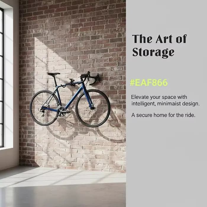 Support mural pour vélo
