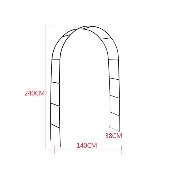 Arches de jardin, supports pour plantes