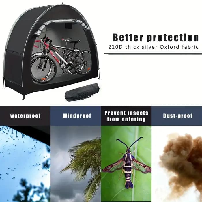 Abri de rangement pour vélo