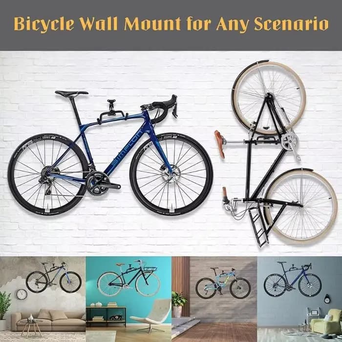 Support mural pour vélo