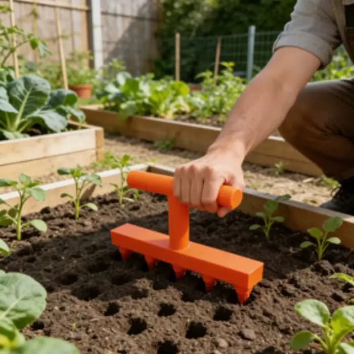 Semoir de jardin pour la plantation de légumes et de fleurs à domicile