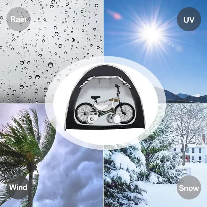 Abri de rangement pour vélo