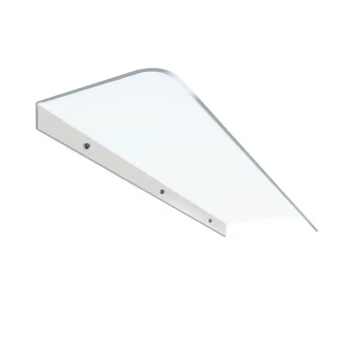 Auvent transparent invisible anti-UV et anti-pluie pour fenêtre