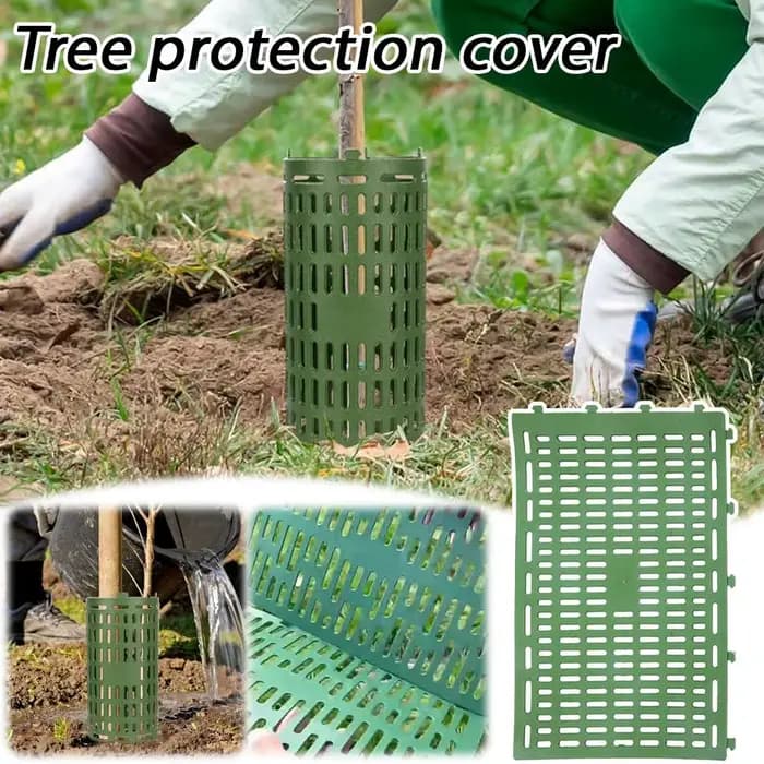 Protecteur de tronc d'arbre ajustable pour diverses tailles d'arbres ou de plantes