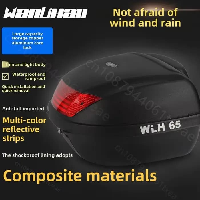E65 52L coffre extra large moto