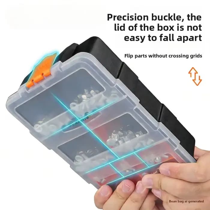 Boîte de rangement d'outils professionnelle